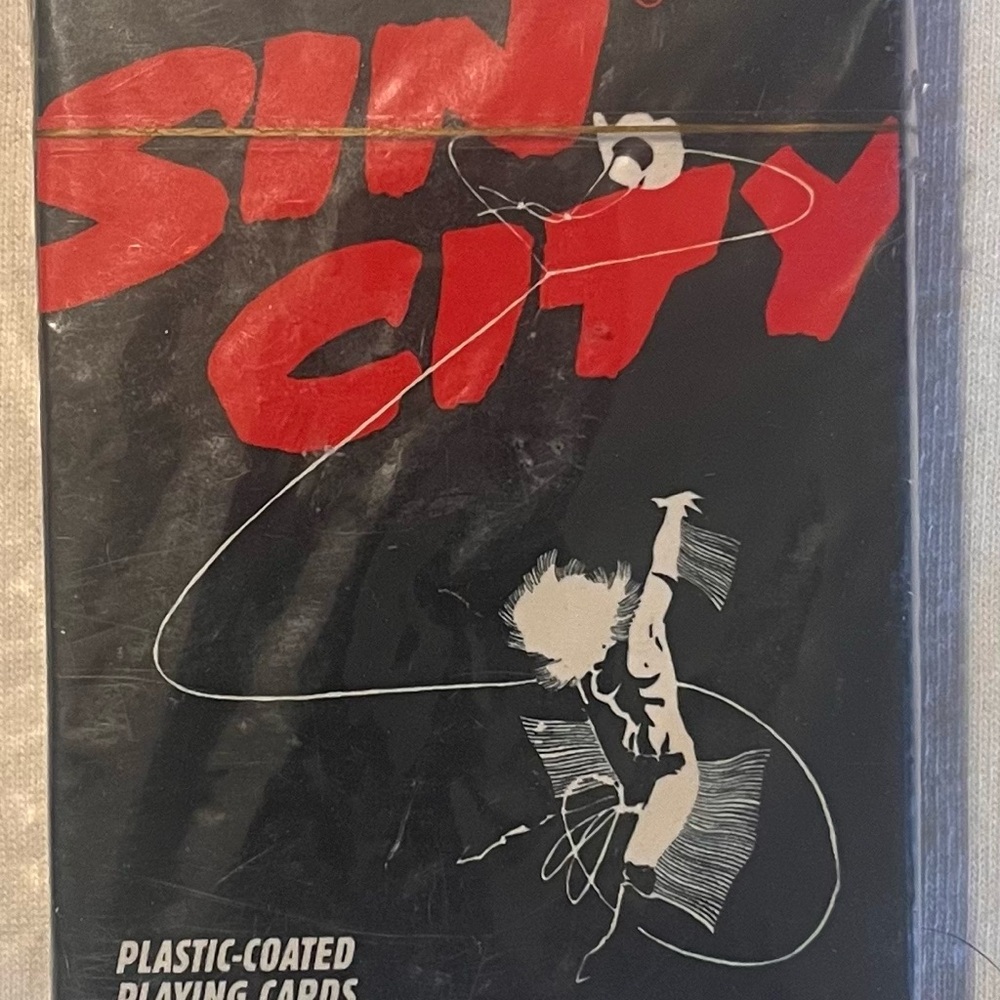 Frank Miller’s, Sin City Playing Cards, 2005, Never opened